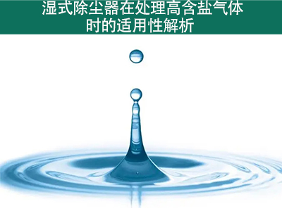 湿式除尘器在处理高含盐气体时的适用性如何？